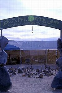rock camp sign