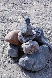 rocks in a pile