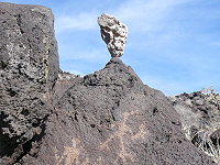 No rock stacking!
