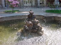 Geres spring fountain