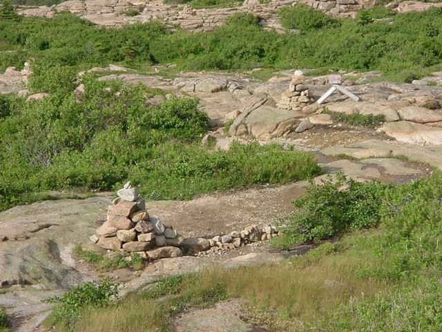 ACADIA NATIONAL PARK CAIRNS