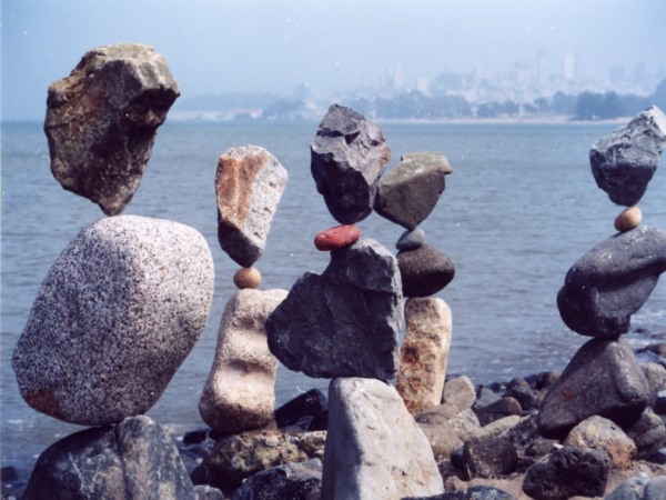 Bill Dan balanced rocks