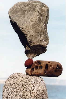 Bill Dan balanced rocks