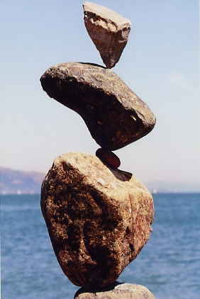 Bill Dan balanced rocks