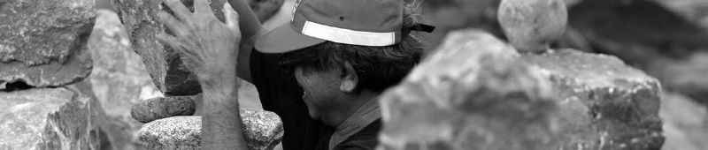 Bill Dan in black and white