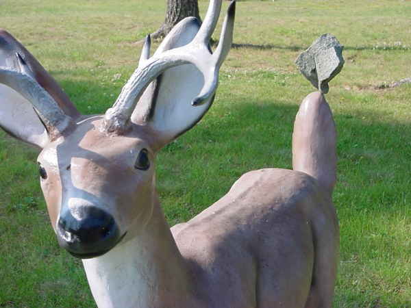 Daliel's Mt Desert Island statue